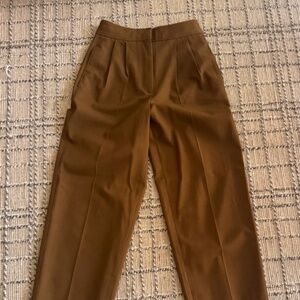Massimo Dutti High-Waisted Tailored Trousers